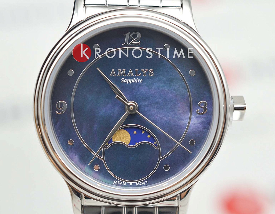 Часы Amalys Simone AMW-203 — сталь металл, Бельгия