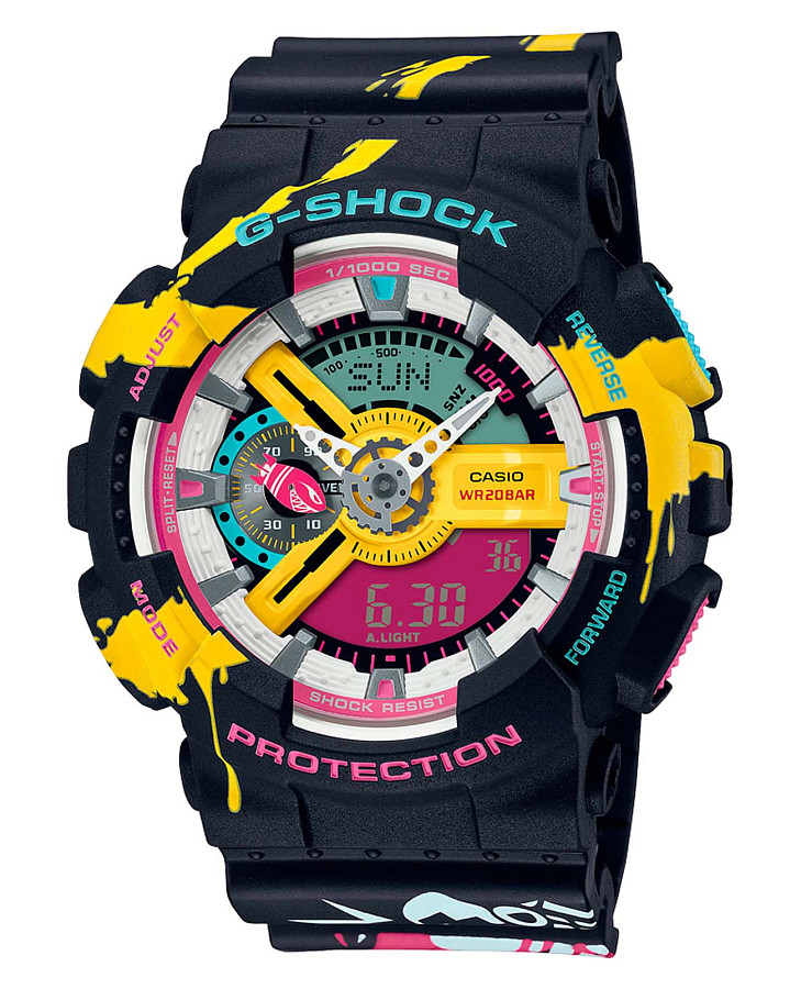Часы Casio G-Shock GA-110LL-1ADR (GA-110LL-1A) — мужские