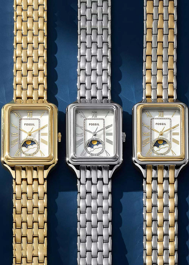 Часы Fossil Raquel ES5400 — нержавеющая сталь, женские