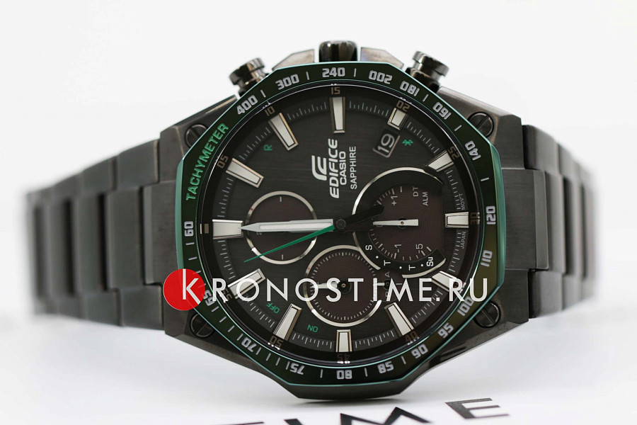Часы Casio Edifice EQB-1100XDC-1A — мужские, сталь с ip покрытием