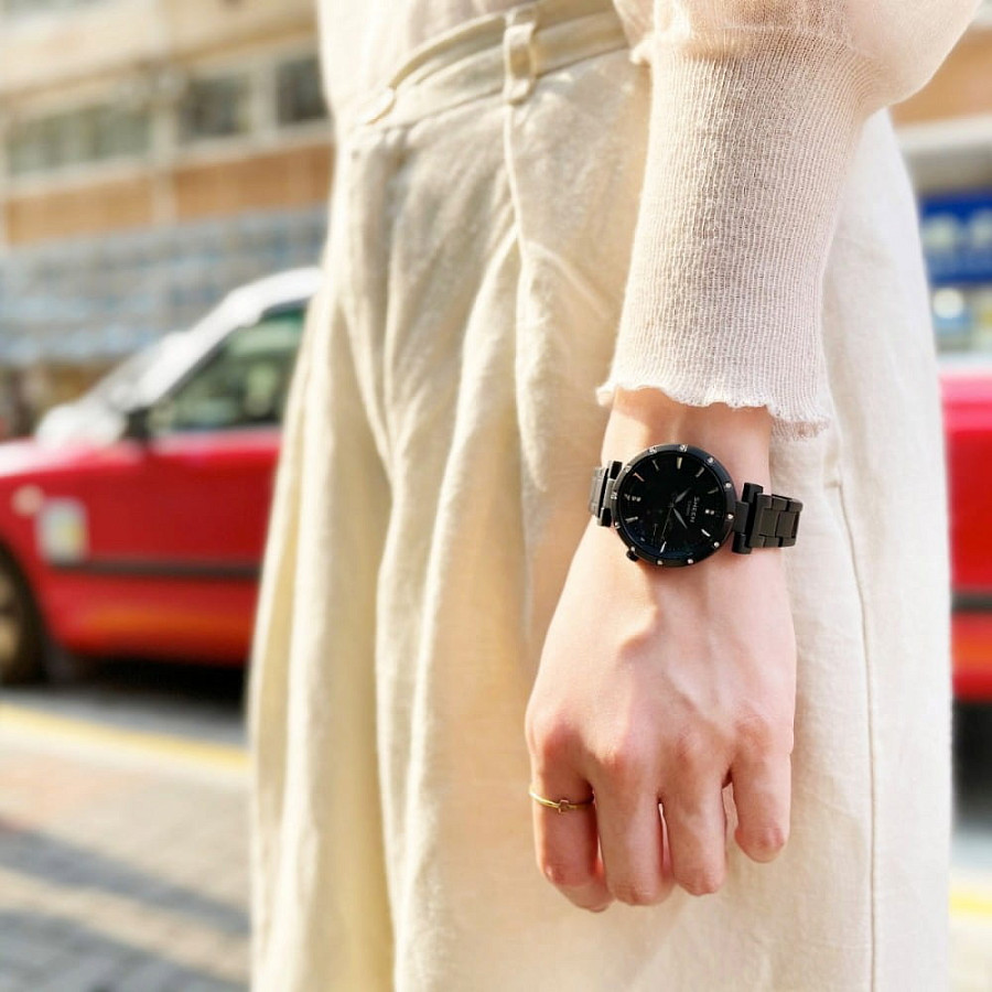 Часы Casio Sheen SHE-4051BD-1A — кварцевые, сталь металл