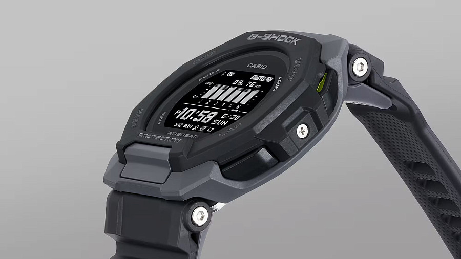 Часы Casio G-Shock GBD-300-1DR (GBD-300-1) — электронные, пластик