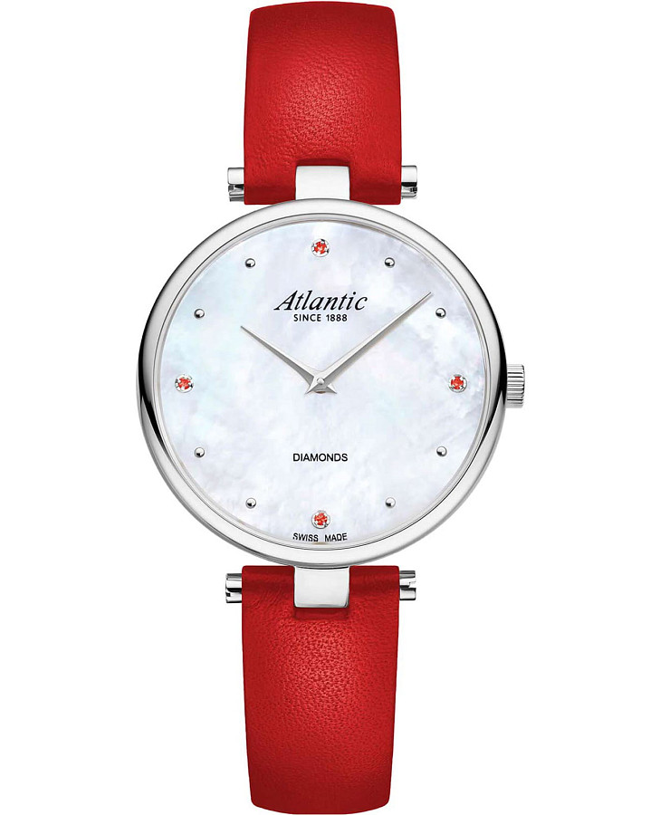 Часы Atlantic Elegance Royal Diamonds & Rubies Edition 29044.41.09 — женские