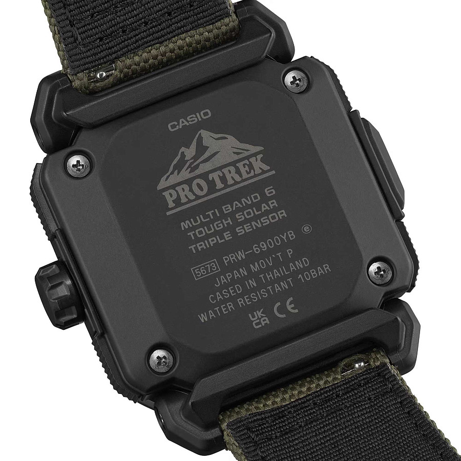 Часы Casio Pro Trek PRW-6900YB-3DR (PRW-6900YB-3) — Япония, кварцевые