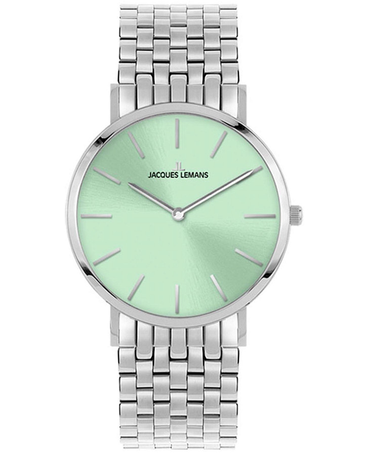 Часы Jacques Lemans Classic 1-2172J — женские, зеленый