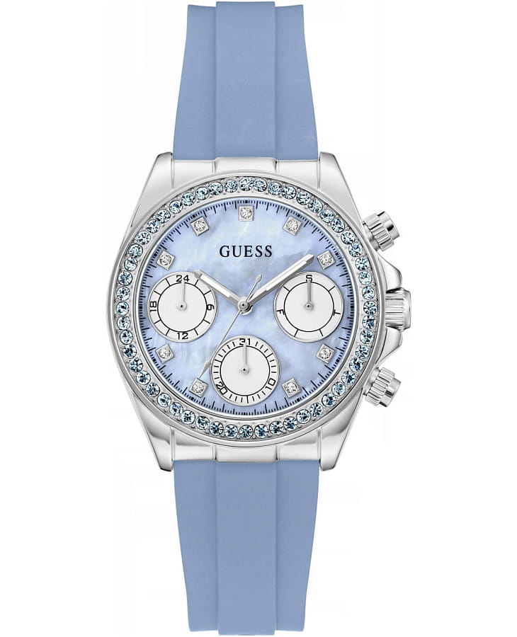 Часы Guess Sport Victoria GW1038L1 — женские, голубой