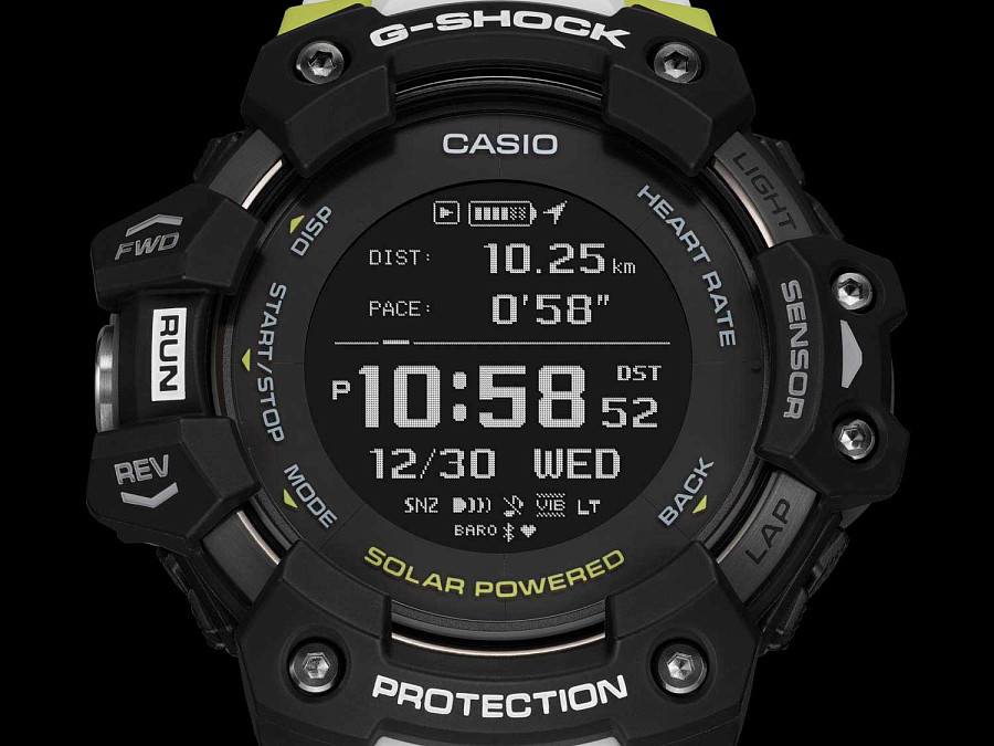 Часы Casio G-Shock GBD-H1000-1A7 — пластик сталь, Япония