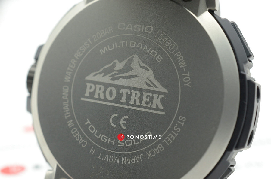 Часы Casio Pro Trek PRW-70Y-1 — Япония, кварцевые