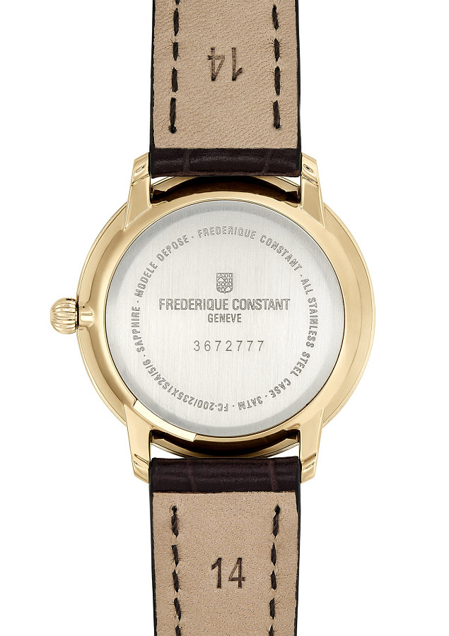 Часы Frederique Constant Slimline Ladies Small Seconds FC-235M1S5 — сталь металл, Швейцария