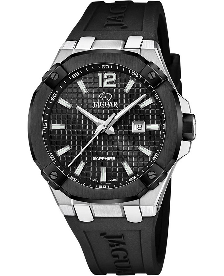 Часы Jaguar Diplomatic Quartz J1019/2 — мужские, черный