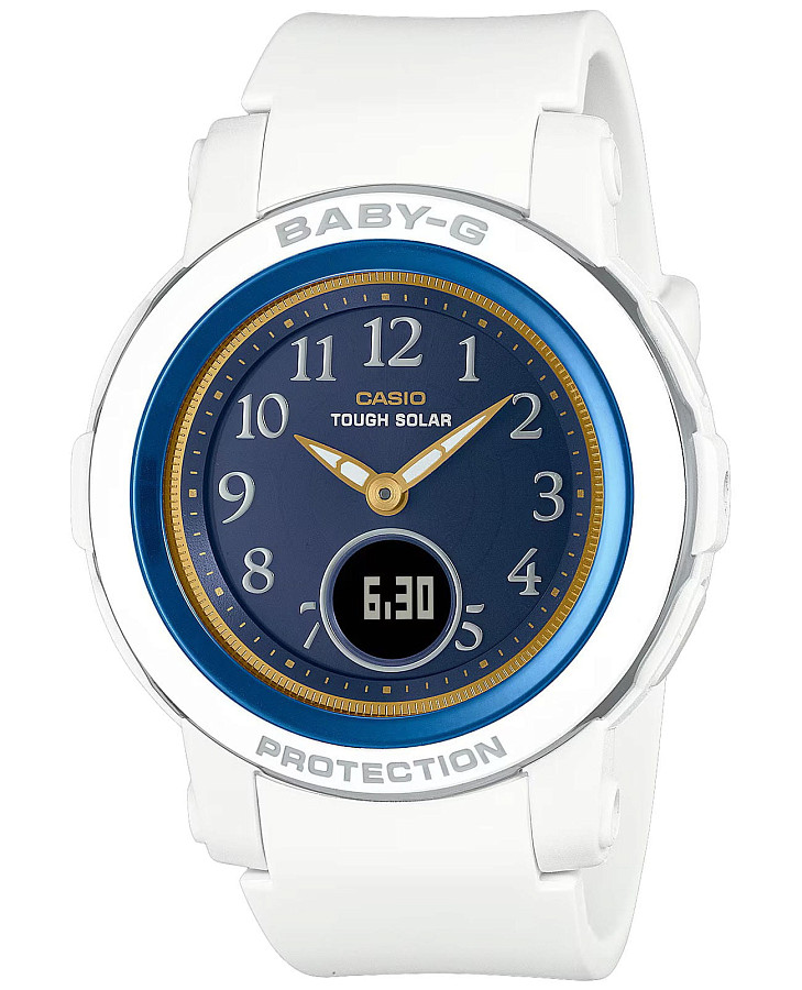 Часы Casio Baby-G BGA-S290SS-2A — женские, синий