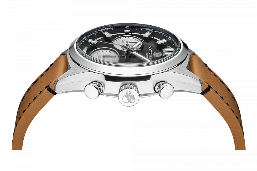 Часы Scotch&Soda SSM.107B — черный, металл сталь