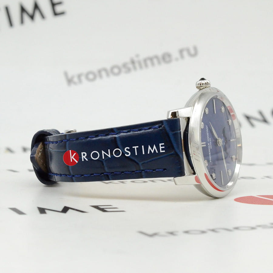 Часы Frederique Constant Slimline Ladies Moonphase FC-206MPND1S6 — металл сталь, Швейцария