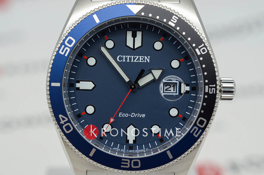 Часы Citizen Eco-Drive AW1761-89L — мужские, серебристый