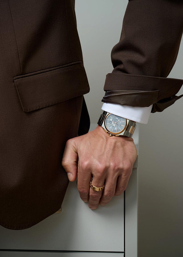 Часы Mathey-Tissot Zoltan H117CHRS — кварцевые, сталь металл