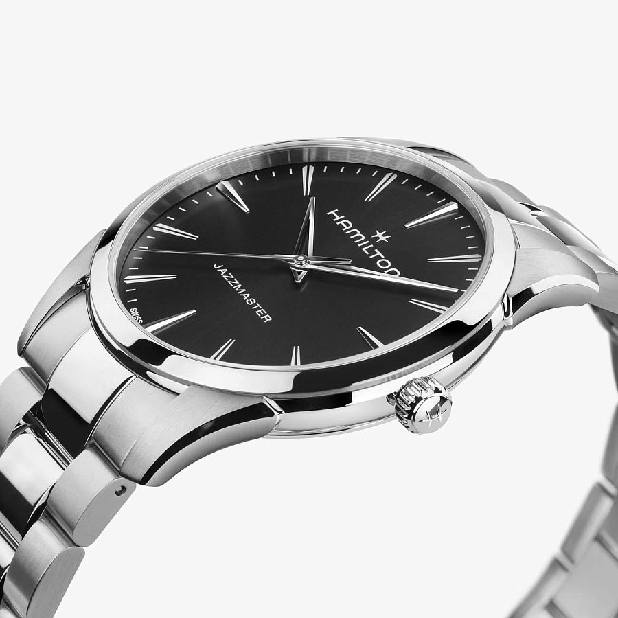 Часы Hamilton Jazzmaster Quartz 40mm H32461131 — сталь металл, Швейцария