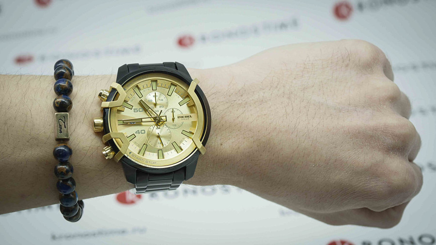 Часы Diesel Griffed DZ4525 — кварцевые, Италия, мужские