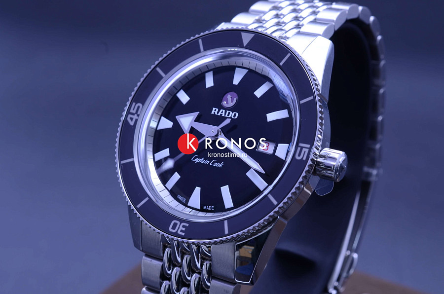 Часы Rado Captain Cook Automatic R32505153 — механические, Швейцария, мужские