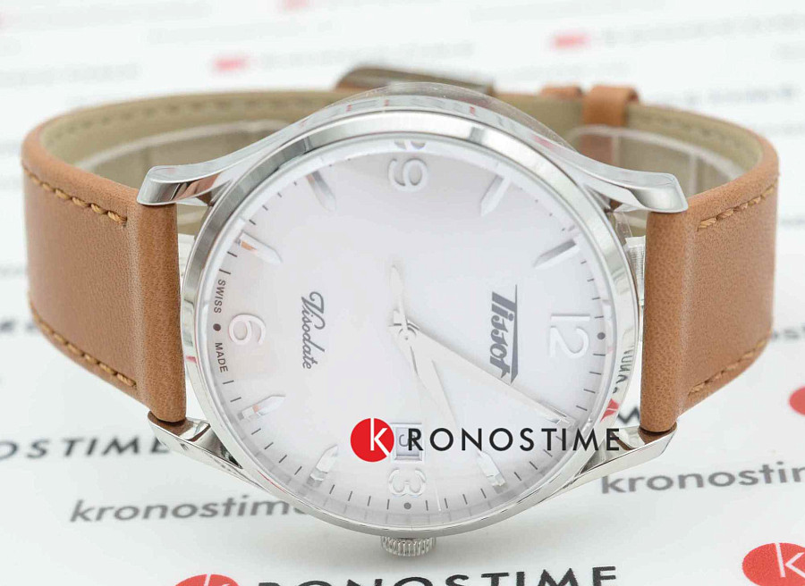 Часы Tissot Heritage Visodate T118.410.16.277.00 — кожаный, мужские