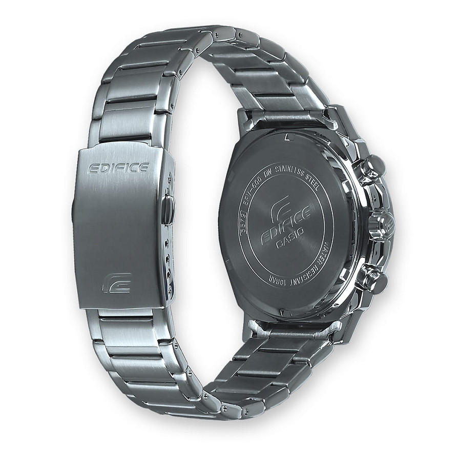 Часы Casio Edifice EFV-600D-2AVUDF (EFV-600D-2A) — кварцевые, металл сталь