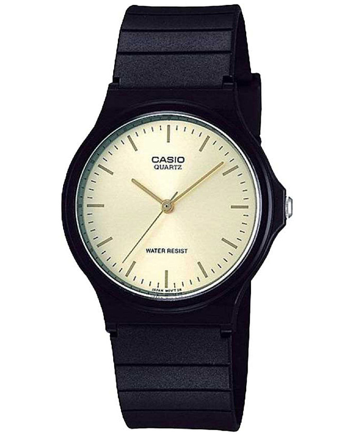 Часы Casio Collection MQ-24-9ELDF (MQ-24-9EL) — мужские, золотой