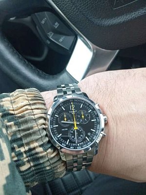Фото покупателя: Швейцарские наручные часы Tissot PRC 200 Chronograph T114.417.11.057.00 с хронографом