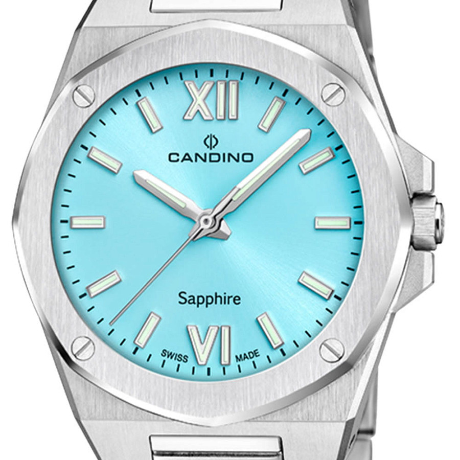 Часы Candino Elegance C4775/2 — кварцевые, металл сталь