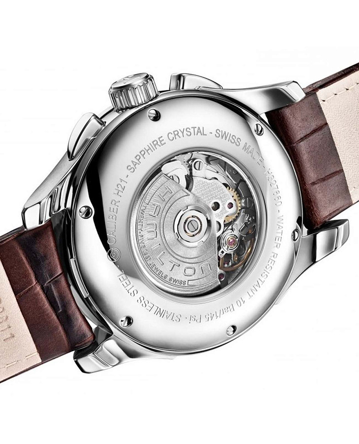 Часы Hamilton Jazzmaster Maestro Auto Chrono H32766513 — сталь, Швейцария