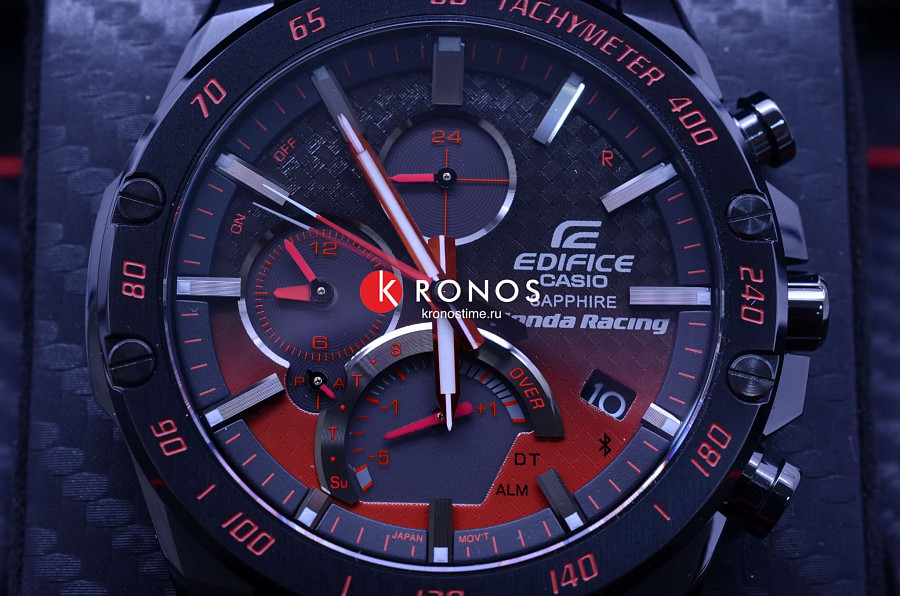 Часы Casio Edifice EQB-1000HR-1A — черный, сталь металл