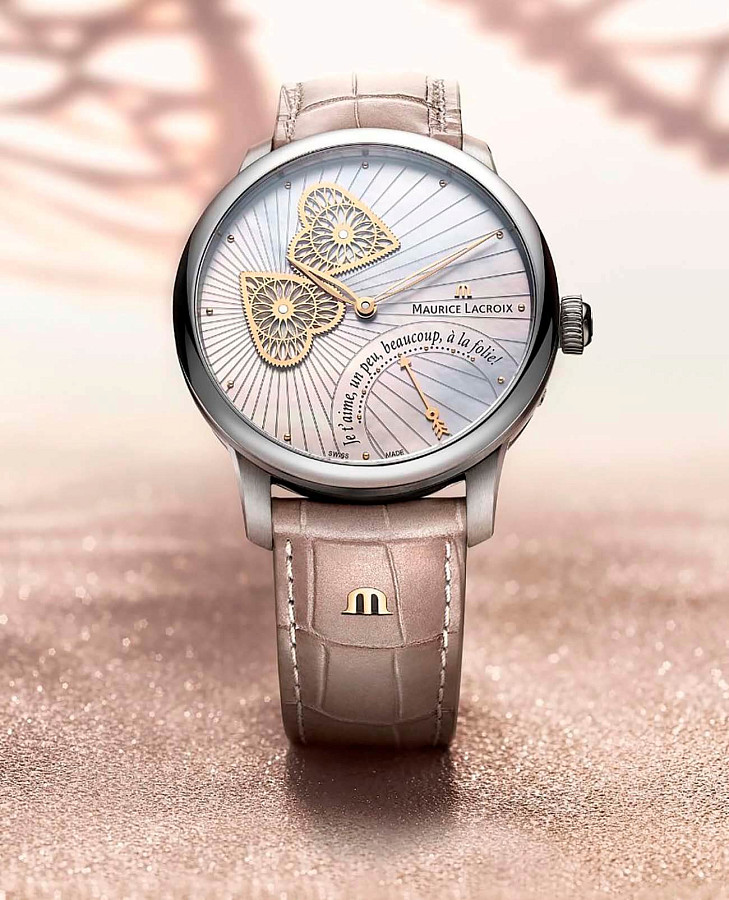 Часы Maurice Lacroix Masterpiece Embrace MP6068-SS001-160-1 — механические, металл сталь