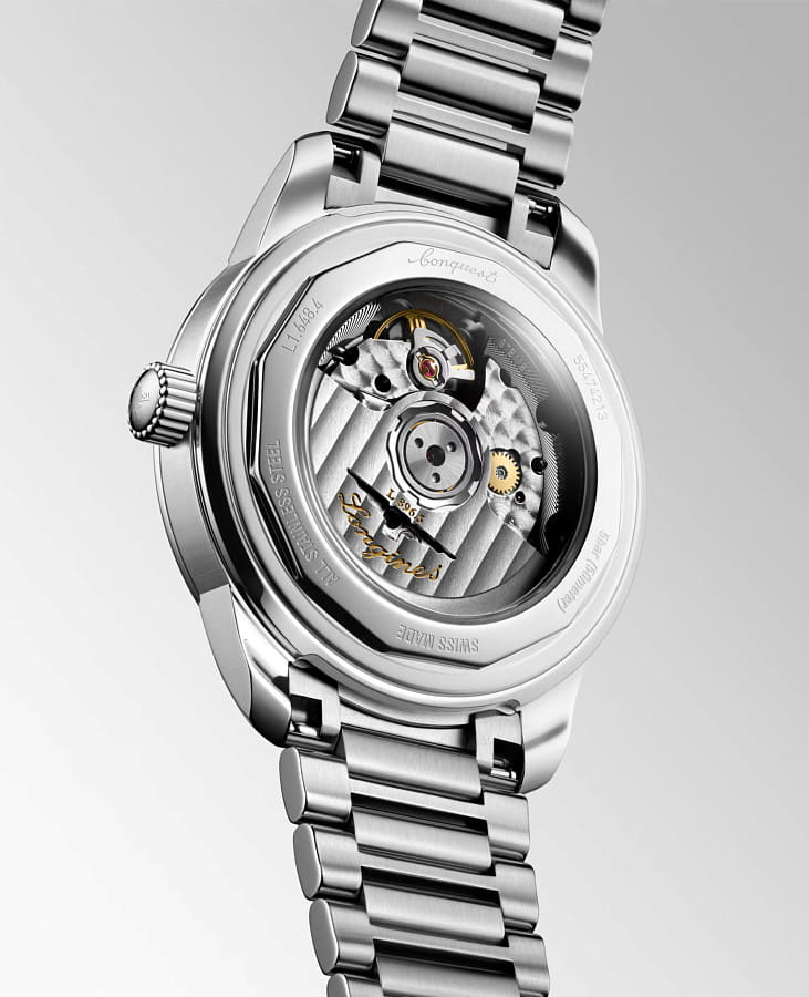 Часы Longines Heritage L1.648.4.92.6 — механические, сталь металл