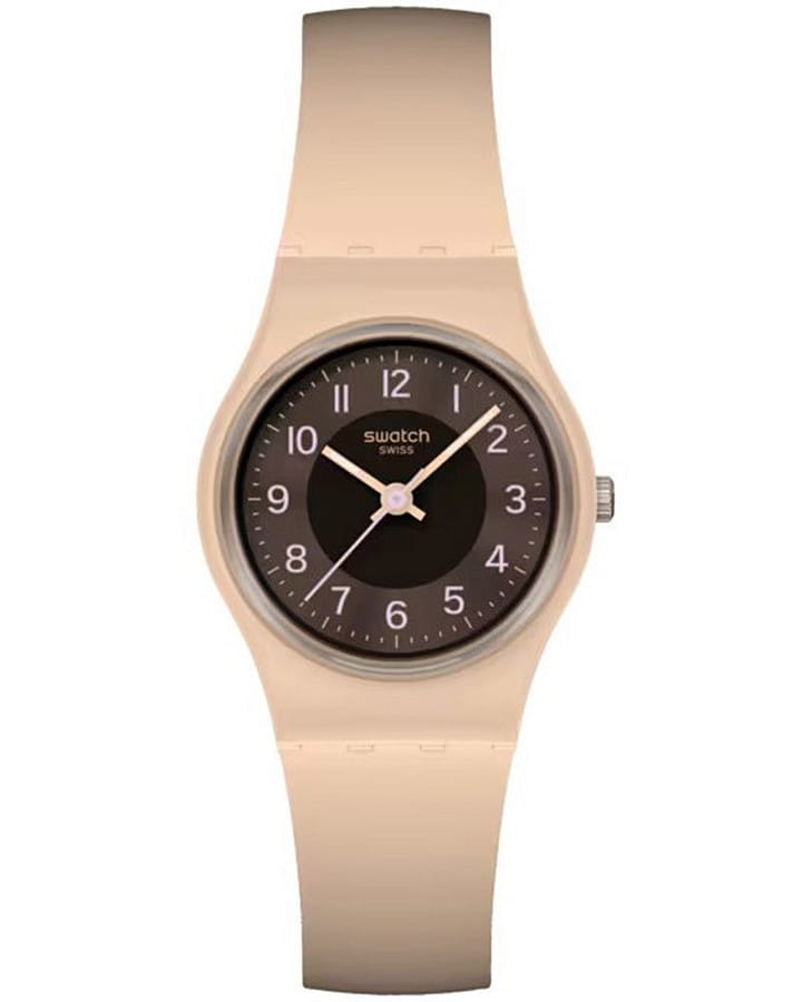 Часы Swatch Espresso Charm LT104 — женские, коричневый
