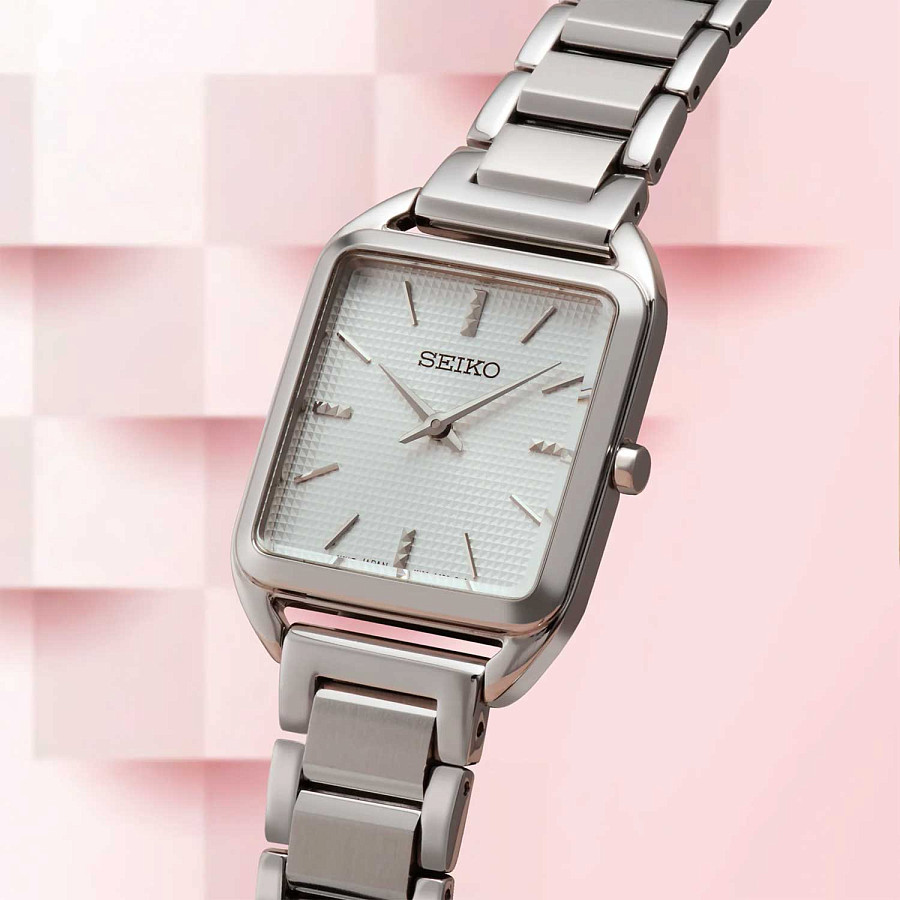 Часы Seiko Discover More SWR073P1 — нержавеющая сталь, женские