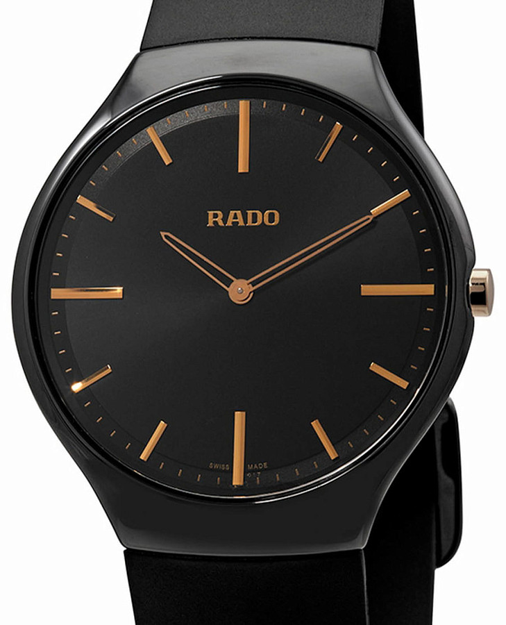 Часы Rado True Thinline R27741175 — кварцевые, керамика
