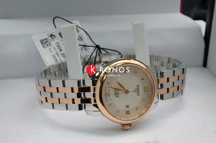 Часы Tissot T-Classic Le Locle T006.207.22.036.00 — серебристый, сталь металл