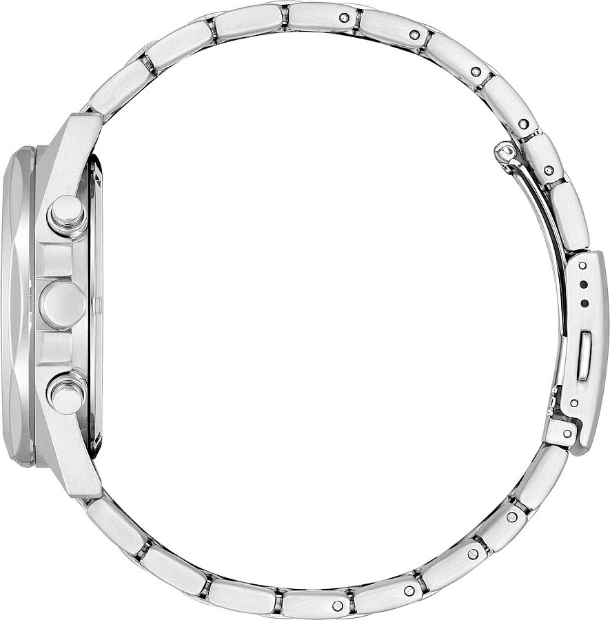 Часы Citizen Eco-Drive CA4590-81X — зеленый, сталь металл