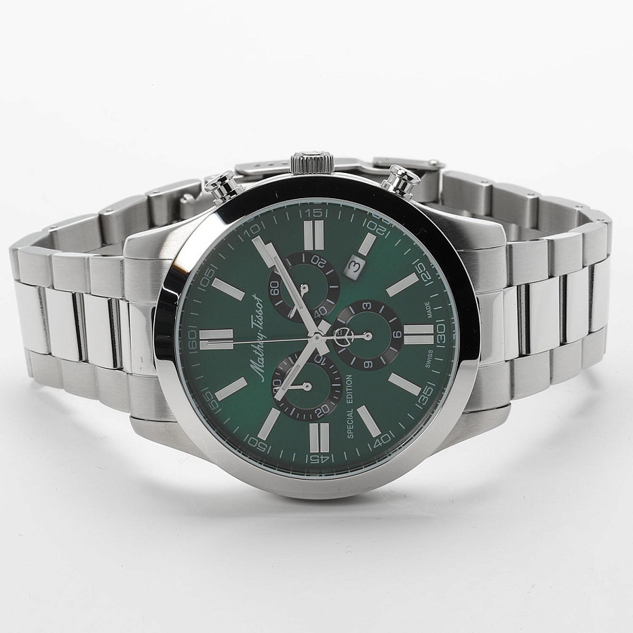 Часы Mathey-Tissot Mathy H455CHVE — кварцевые, сталь металл