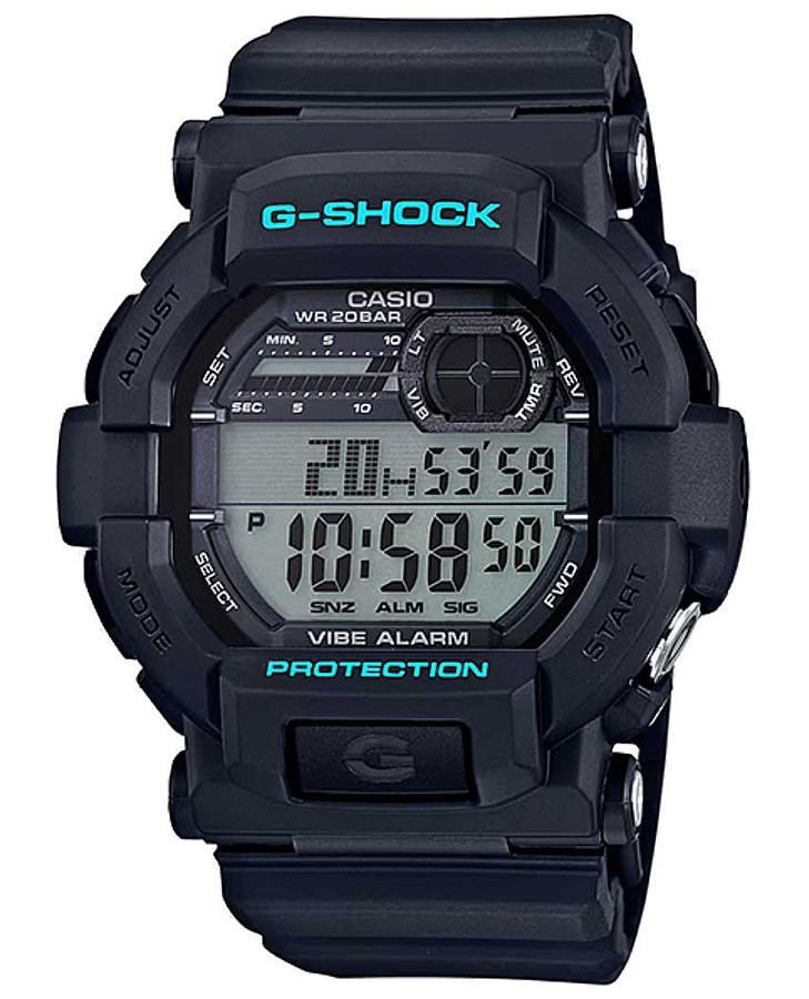 Часы Casio G-Shock GD-350-1C — мужские, серый