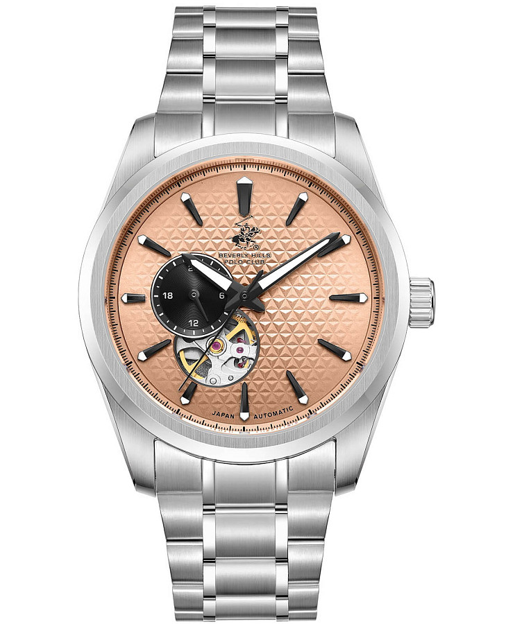 Часы Beverly Hills Polo Club BP3915X.300 — мужские, коричневый