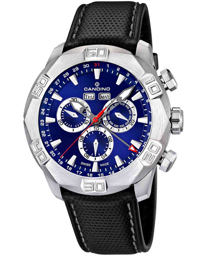 Часы Candino Sportive C4476/2 — мужские, синий