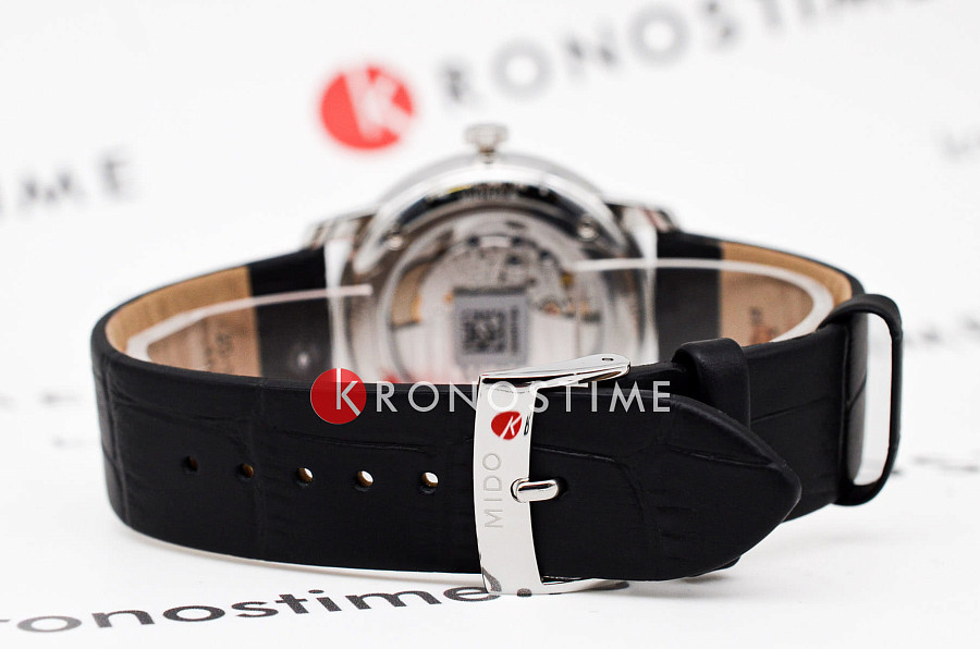 Часы Mido Baroncelli Heritage Gent M027.407.16.010.00 — кожаный, мужские