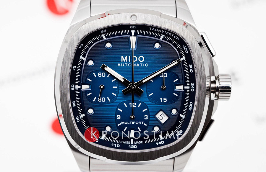 Часы Mido Multifort TV Chronograph M049.527.11.041.00 — Швейцария, механические