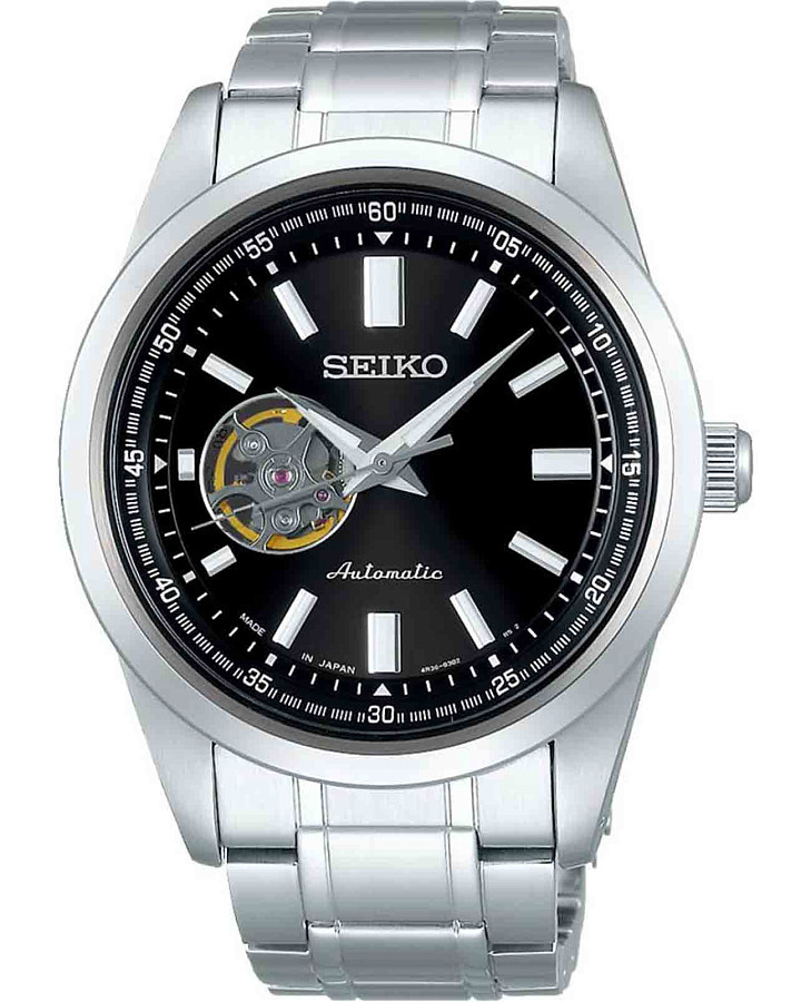 Часы Seiko Selection SCVE053 — мужские, черный