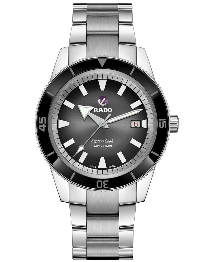 Часы Rado Captain Cook Automatic R32105153 — мужские, черный