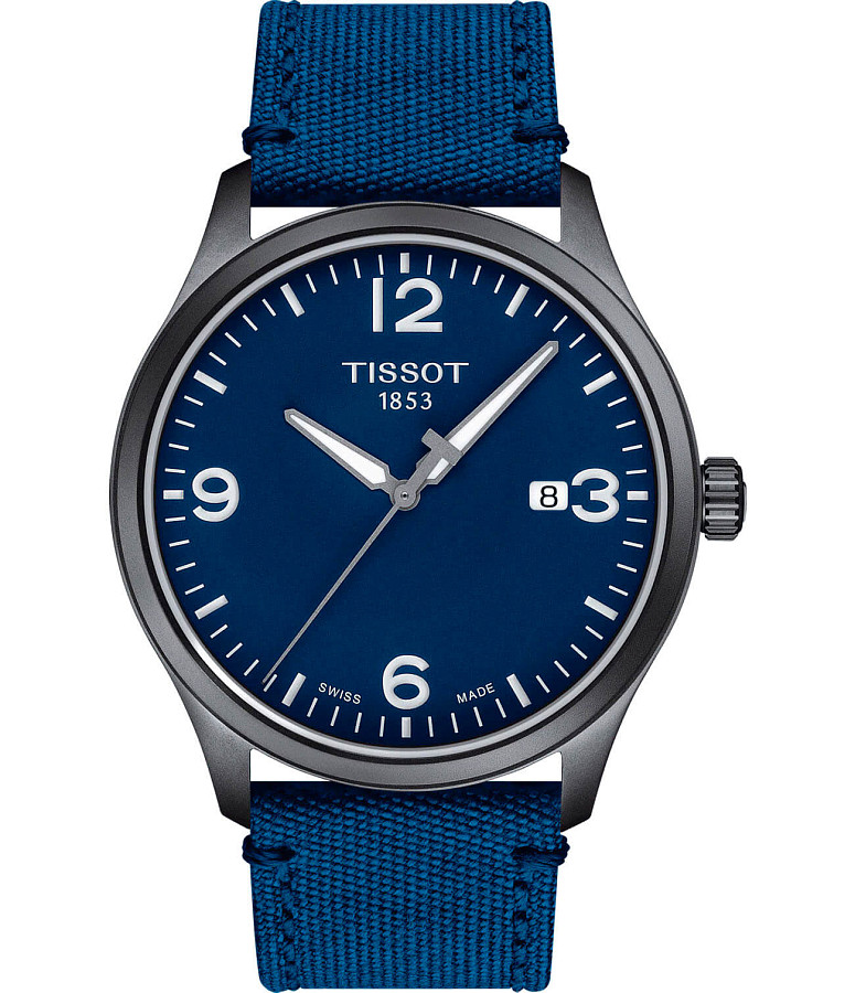 Часы Tissot Gent XL T116.410.37.047.00 — мужские, синий