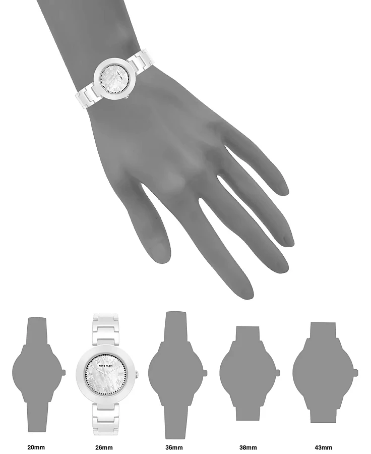 Часы Anne Klein 4037MPWT — керамика, женские