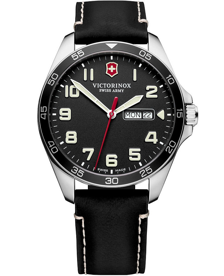 Часы Victorinox Fieldforce 241846 — мужские, черный