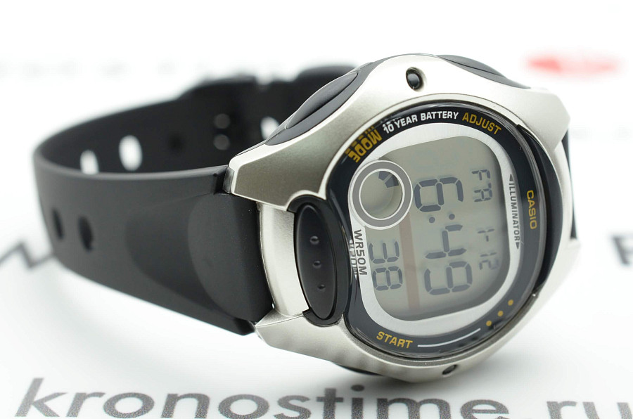 Часы Casio Collection LW-200-1A — кварцевые, пластик