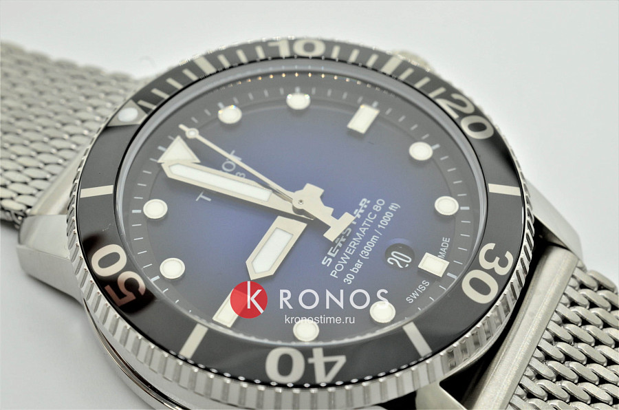 Часы Tissot Seastar 1000 Powermatic 80 T120.407.11.041.02 — мужские, нержавеющая сталь