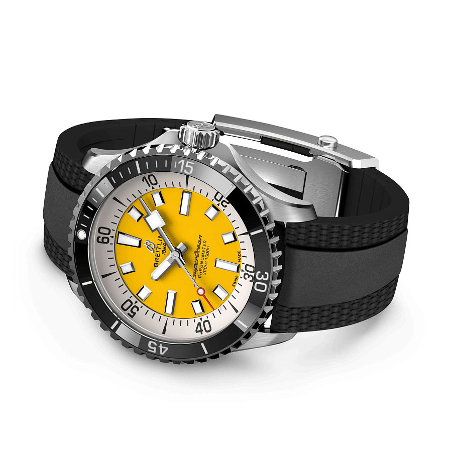 Часы Breitling Superocean Automatic 42 A17375211I1S1 — каучук, мужские